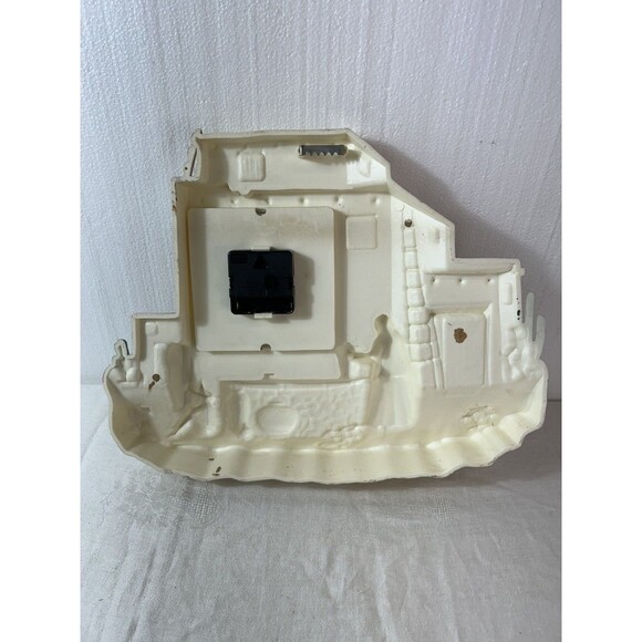 Homco Quartz Wall Clock Multi-Color 1997 Burwood Style 33749 Made in USA - Picture 2 of 5